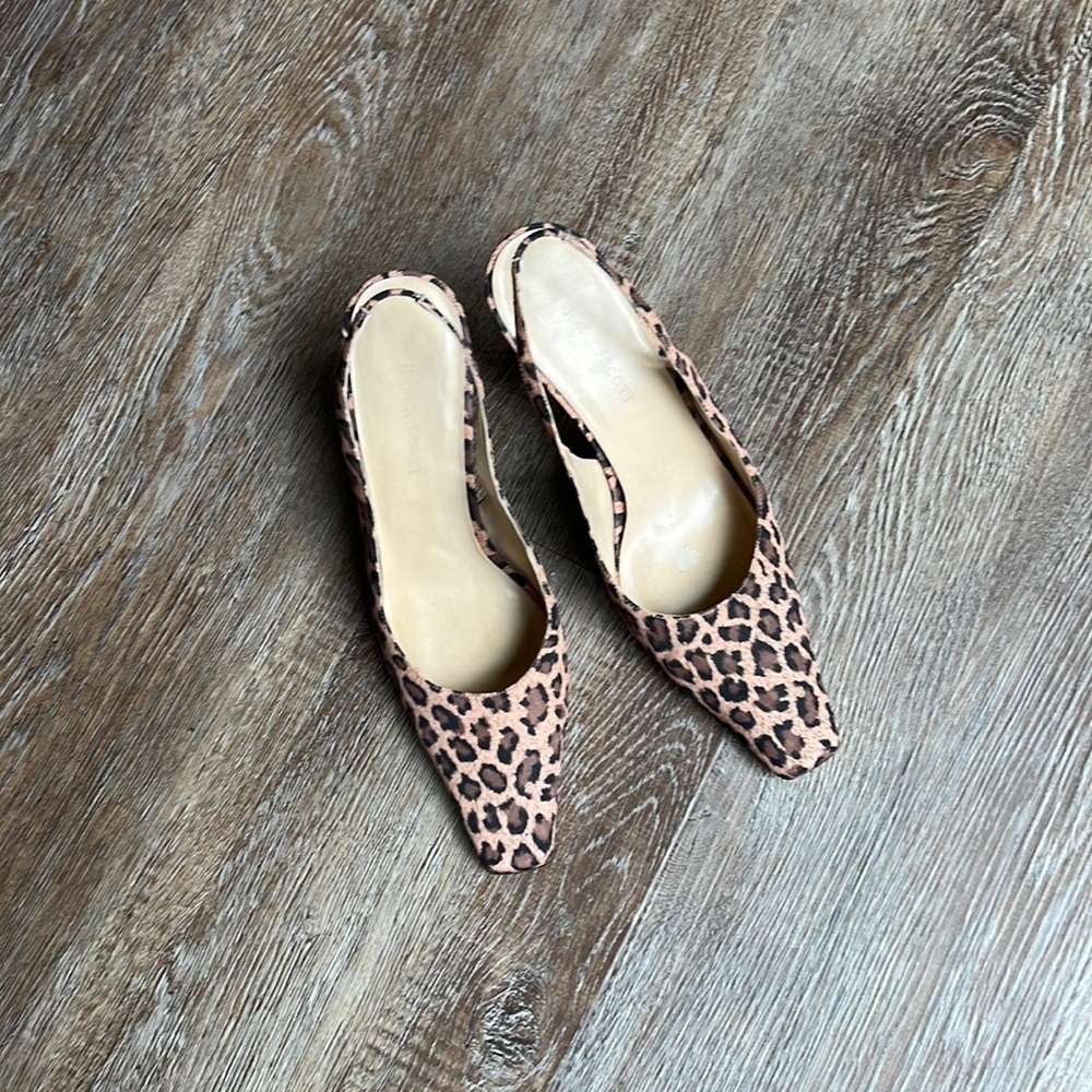 Karen Scott open heel pumps